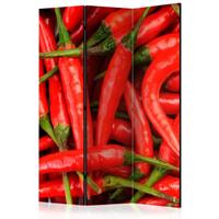 ARTGEIST 3teiliges Paravent chili pepper ba cm 135x172 