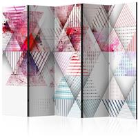 ARTGEIST 5teiliges Paravent Triangular World cm 225x172 
