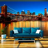 ARTGEIST Fototapete Abenddämmerung über der cm 300x231 