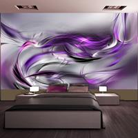 ARTGEIST XXL Tapete Purple Swirls II cm 500x280 
