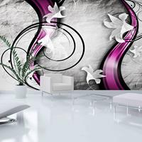 ARTGEIST XXL Tapete Flowery Ribbon cm 500x280 