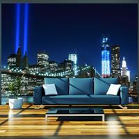 ARTGEIST Fototapete Floodlights over NYC cm 250x193 