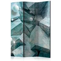ARTGEIST 3teiliges Paravent Concrete Cubes G cm 135x172 