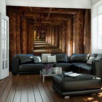 ARTGEIST Fototapete Wooden passage cm 250x193 