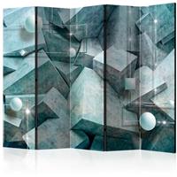 ARTGEIST 5teiliges Paravent Concrete Cubes G cm 225x172 