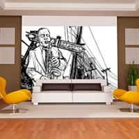 ARTGEIST Fototapete Saxophone recital on Broad cm 250x193 