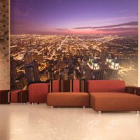 ARTGEIST Fototapete Amerikanisches Chicago in cm 300x231 