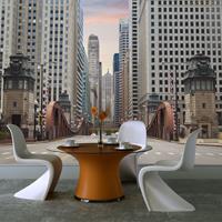 ARTGEIST Fototapete Chicago street cm 300x231 