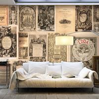 ARTGEIST XXL Tapete Vintage Books cm 500x280 