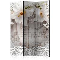 ARTGEIST 3teiliges Paravent Lilies and Quilte cm 135x172 