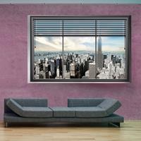 ARTGEIST Fototapete New York Fenster II cm 350x245 