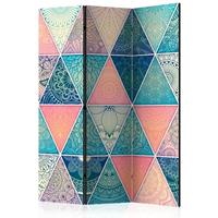 ARTGEIST 3teiliges Paravent Oriental Triangle cm 135x172 