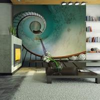 ARTGEIST Fototapete Laterne Treppe cm 250x193 