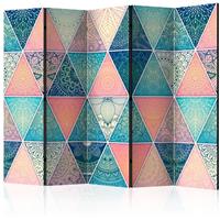 ARTGEIST 5teiliges Paravent Oriental Triangle cm 225x172 
