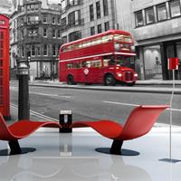 ARTGEIST Fototapete Londoner Telefonzelle und cm 300x231 