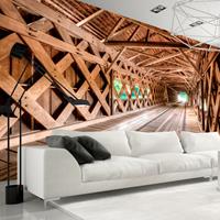 ARTGEIST Fototapete Die Holzbrücke cm 350x245 