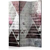 ARTGEIST 3teiliges Paravent Triangles Room D cm 135x172 