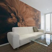 ARTGEIST Fototapete Gerbera in bronze cm 350x270 