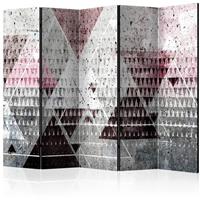 ARTGEIST 5teiliges Paravent Triangles II Roo cm 225x172 