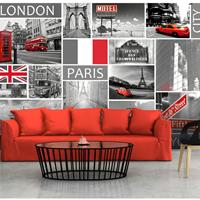 ARTGEIST Fototapete London Paris Berlin New cm 350x245 