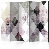 ARTGEIST 5teiliges Paravent Rhombic Chessboar cm 225x172 