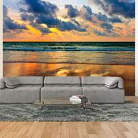 ARTGEIST Fototapete Farbenfroher Sonnenunterga cm 250x193 
