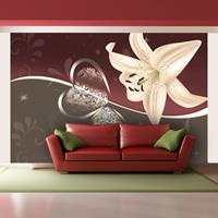 ARTGEIST Fototapete Cream lily cm 400x270 