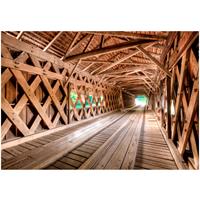 ARTGEIST Fototapete Die Holzbrücke cm 250x175 