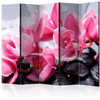 ARTGEIST 5teiliges Paravent Orchid flowers wi cm 225x172 