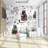 ARTGEIST Fototapete Cats in love cm 300x231 