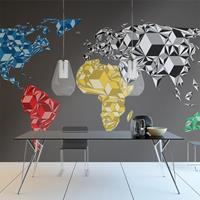 ARTGEIST Fototapete Map of the World colorfu cm 250x193 