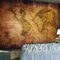 ARTGEIST Fototapete World on old map cm 350x245 