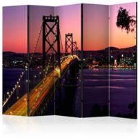 ARTGEIST 5teiliges Paravent Charming evening cm 225x172 