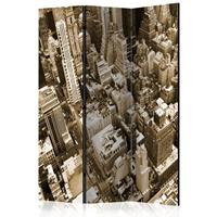 ARTGEIST 3teiliges Paravent New York Manhatt cm 135x172 