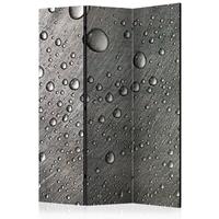 ARTGEIST 3teiliges Paravent Steel surface wit cm 135x172 