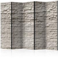 ARTGEIST 5teiliges Paravent Brick Wall Minim cm 225x172 