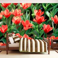ARTGEIST Fototapete Painted flowers cm 250x193 