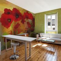 ARTGEIST Fototapete Poppies in warm tone cm 250x193 