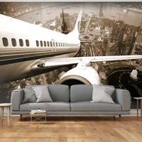 ARTGEIST Fototapete Flugzeug beim Start über cm 250x193 