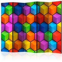 ARTGEIST 5teiliges Paravent Rainbow Geometry cm 225x172 