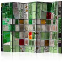 ARTGEIST 5teiliges Paravent Emerald Stained G cm 225x172 