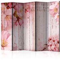 ARTGEIST 5teiliges Paravent Pink apple blosso cm 225x172 
