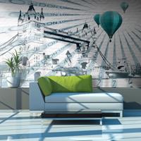 ARTGEIST Fototapete Ballonfahrt über der Towe cm 300x231 