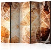 ARTGEIST 5teiliges Paravent Brown Texture II cm 225x172 