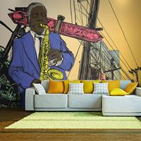 ARTGEIST Fototapete Saxophonist in New York cm 250x193 