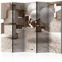 ARTGEIST 5teiliges Paravent Concrete Maze II cm 225x172 