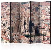 ARTGEIST 5teiliges Paravent Heart of Barcelon cm 225x172 