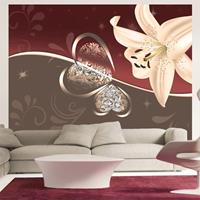 ARTGEIST Fototapete Cremefarbene Lilie cm 300x231 