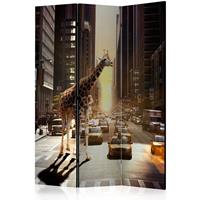 ARTGEIST 3teiliges Paravent Giraffe in the Bi cm 135x172 