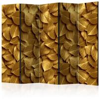 ARTGEIST 5teiliges Paravent Golden Leaves II cm 225x172 